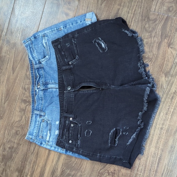 aerie Pants - Lot of 2 Aerie Distressed Jean Shorts